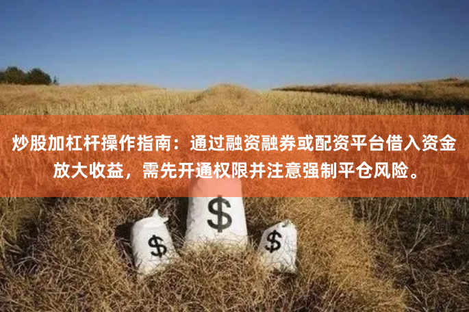 炒股加杠杆操作指南：通过融资融券或配资平台借入资金放大收益，需先开通权限并注意强制平仓风险。
