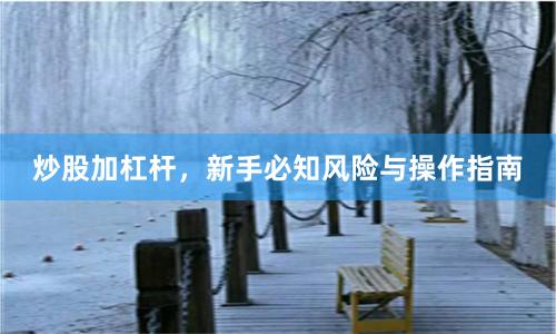 炒股加杠杆，新手必知风险与操作指南